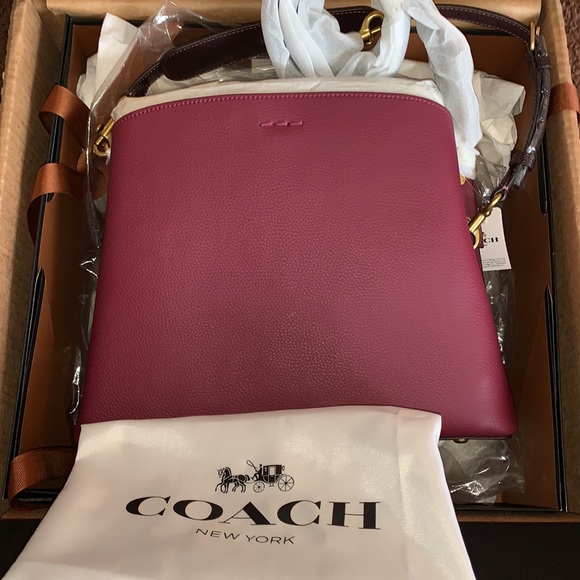 Coach Willow Shoulder Bag In Colorblock - Picture 14 of 14